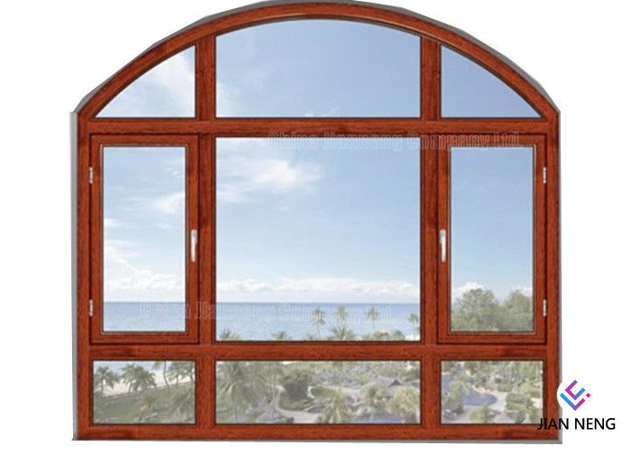 پنجره های آلومینیومی و درب های حرارتی 6063 - T5 Double glaze French Casement Window