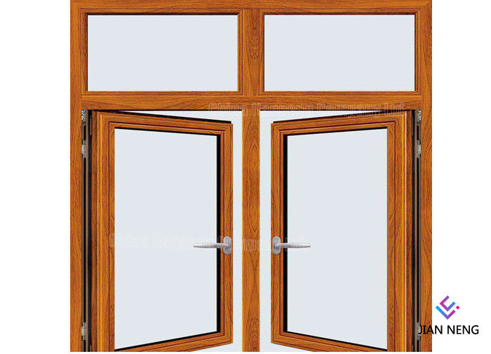 پنجره های آلومینیومی و درب های حرارتی 6063 - T5 Double glaze French Casement Window