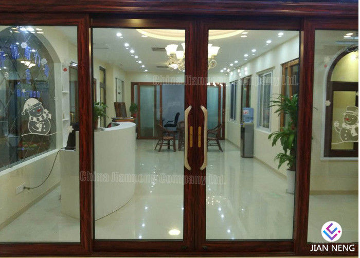 پروفیل های درب کشویی آلومینیومی 6063 سری، پروفیل شیشه ای آلومینیومی برای درب چرخشی