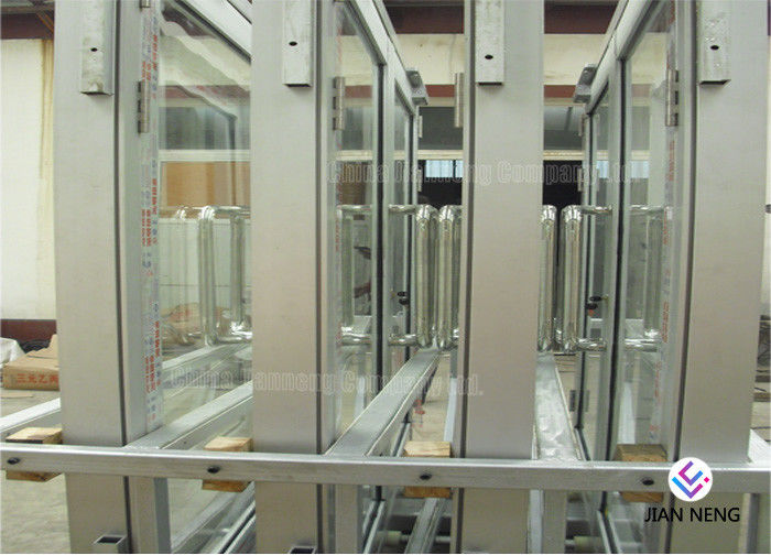 درب چادر رویداد در فضای باز Single Tempered Saftety Glass Glass Aluminium Alloy Casement Door for Shopping Mall
