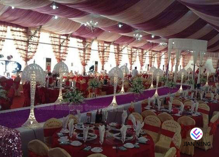 پارک Marquee پاک کردن چادر چادر آلومینیوم چادر برای رستوران، سبک اروپایی عروسی