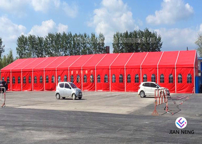 چادر عروسی رنگ قرمز رنگ 20x30m برای 500 نفر با پرده و پوشش